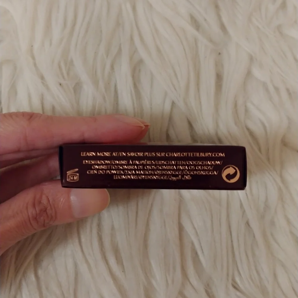 💖FIRM! NWT CHARLOTTE TILBURY HYPNOTISING POP SHOT EYESHADOW ROSEGOLD (LIMITED E
